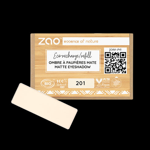 Zao 長方礦物眼影補充裝 Rectangle Eyeshadow Refill